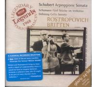 Schubert: Sonata for Arpeggione (bowed guitar) & Piano, d.821 / Schumann: 5