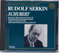 Schubert : Sonate pour piano D. 959 / Le Pâtre sur le Rocher D. 965 / Sur le fleuve D. 943