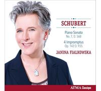 Franz Schubert – Sonates pour piano : Sonate n°7 D568/4 & Impromptus Op.142 D9 – CD – NAXOS