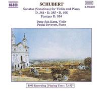 Schubert : Sonatines pour violon & piano