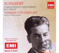 Schubert : Symphonie n° Inachevée" - Symphonie n° la Grande"