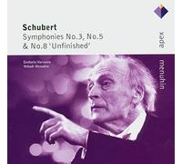 Schubert : Symphonies n° 3, n° 5 et n° Inachevée"