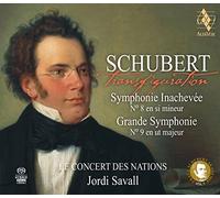 Schubert : Symphonies N° 8 et 9 - Transfiguration