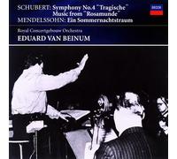Schubert: Symphony No. 4 Rosamonde Sommernachtstraum Songe d une nuit d'été