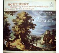 Schubert: Symphony No.8 in B Minor "Unfinished" / Symphony No.5 in B Flat Major