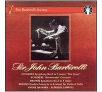 Schubert: Symphony No. 9 "The Great"; Rosamunde Overture; Brahms: Symphony No. 3; Double Concerto
