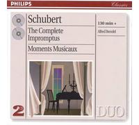 Schubert: The Complete Impromptus / Moments Musicaux by Alfred Brendel NEUF
