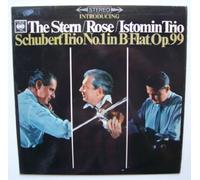 SCHUBERT TRIO NO.1 B-FLAT OP.99 LP UK CBS 1965 4 TRACK STEREO PRESSING (SBRG72344)