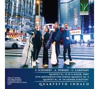 Schubert-Webern-Carovani : Quatuors À Cordes