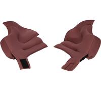 Schuberth C3 Pro Coussinets de joue pour dames, rouge, taille 54 55 pour femmes