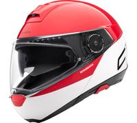 Schuberth C4 Pro Swipe Casque, Blanc/Rouge, Taille XS (53/54)