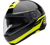 Schuberth C4 Pulse Casque, noir-jaune, taille S pour homme