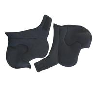 Schuberth C5 / E2 Coussinets de Joue, Schwarz, 25mm