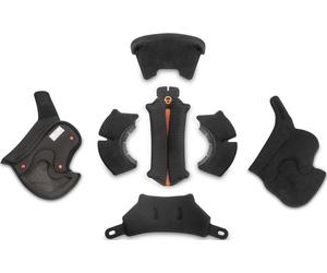 Schuberth C5 / E2 Ensemble de tampons centraux, noir, Taille XXL
