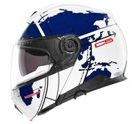 SCHUBERTH C5 Globe Blue Blanc/Bleu 55 unisex