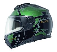 SCHUBERTH C5 Globe Casque Modulable Noir/Vert 55 noir 55
