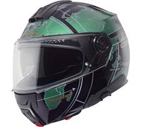 SCHUBERTH C5 GLOBE Klapphelm grün glossy 53