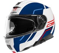 Schuberth C5 Master - Wit / Blauw / Rood | 61 - 62 cm