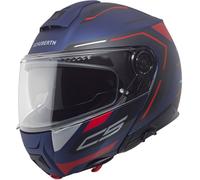 Schuberth C5 Omega Casque modulable, rouge-bleu, taille M pour homme