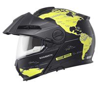SCHUBERTH E2 Atlas Casque Modulable Mat/Noir/Jaune néon 53 unisex