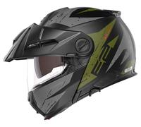 SCHUBERTH E2 Explorer Green Casque Modulable Mat/Noir/Vert/Anthracite 63 unisex