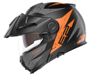 SCHUBERTH E2 Explorer Orange Casque Modulable Mat/Noir/Orange/Anthracite 65 unisex