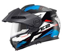 SCHUBERTH E2 Trail Casque Modulable Blanc/Bleu/Rouge 65 unisex