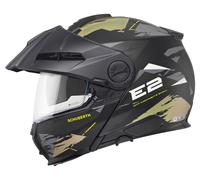 SCHUBERTH E2 Trail Casque Modulable Mat/Noir/Vert 53 unisex