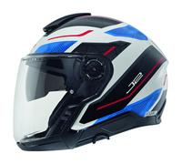 SCHUBERTH J2 Sigma Casque jet Blanc/Bleu/Rouge 57 blanc 57