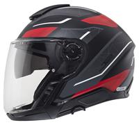 SCHUBERTH J2 Sigma Casque jet Mat/Noir/Rouge/Anthracite 55 unisex