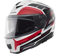 Schuberth S3 Apex Casque, Blanc/Rouge/Noir, Taille M (57)