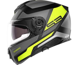 Schuberth S3 Daytona, casque intégral XS (52/53) Mat Gris/Jaune Néon/Noir Mat Gris/Jaune Néon/Noir