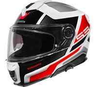 Schuberth S3 Daytona Casque, Rouge/Noir/Blanc, Taille XS (52/53)