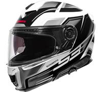 Schuberth S3 Storm Casque, noir-blanc-argent, taille M pour homme