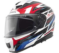Schuberth S3 Thunder Casque, bleu/rouge, Taille L (59)