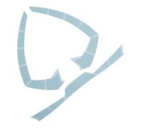 Schuberth SCHUBERTH Kit de bandes réfléchissantes CrossLine pour casques Cross Quantité:1