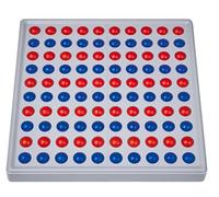 SCHUBI abaco-100 (10/10 Kugeln, rot/blau): Der Zähl- und Rechenrahmen für den Zahlenraum bis 100 mit dem genialen Dreh (Livre en allemand)