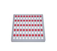 SCHUBI Abaco 100. Modell A 10/10 Kugeln (rot/weiß)