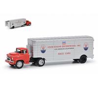1:43 SCHUCO Gmc Truck Team John Edgar Maserati Car Transporter 450918200