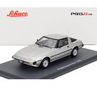SCHUCO 1/43 MAZDA SAVANNA RX 7 1978 85 ARGENT MODÈLE STATIQUE DIECAST