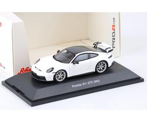 Schuco 1:43 PRO.R43 Porsche 911 (992) GT3 Coupe Blanc 2021 Modèle