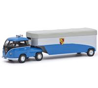 Volkswagen VW T1 Continental Motors Bleu / Black 1:64 Model Schuco