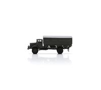 Schuco 1:87 BW Man 630 L2AE Vert Olive - Modèle moulé sous Pression de qualité supérieure à l'échelle 1:87, modèle de Voiture 1:87, Militaire, modèle de Collection, Diorama