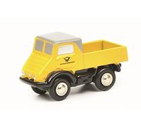 Schuco 450527600, Jaune, 450527600-Piccolo MB Unimog 401 DP