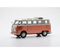Schuco 451180007 - Modèle Réduit 1:18 VW T1 Samba 1962 Or/Gris Métal DC Neuf
