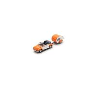 Schuco 451870010 - Piccolo 1:87 VW Beetle Cabriolet m.Ah.ES - Neuf