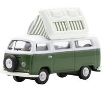 Schuco Modèle de voiture VW T2 Bus de camping 1:87 Diecast qualité supérieure H0