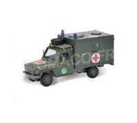 Schuco 452625500 - Véhicule ambulance militaire WOLF G SANKA "ISAF" - HO (1:87)