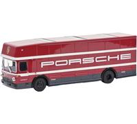 Schuco Camion miniature Mercedes-Benz O317 Porte-voitures Porsche 1968 1:87 452668000