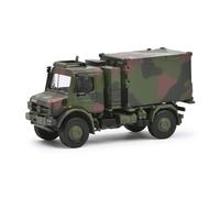 Schuco 452683103 - 1:87 Unimog U5023 Conteneur De Télécommande - Neuf